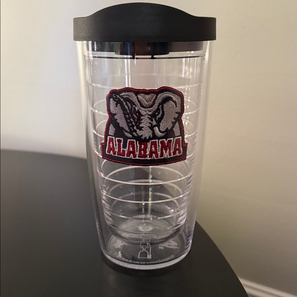 Tervis Alabama Crimson Tide Embroidered Patch 16oz Double Wall Insulated Tumbler
